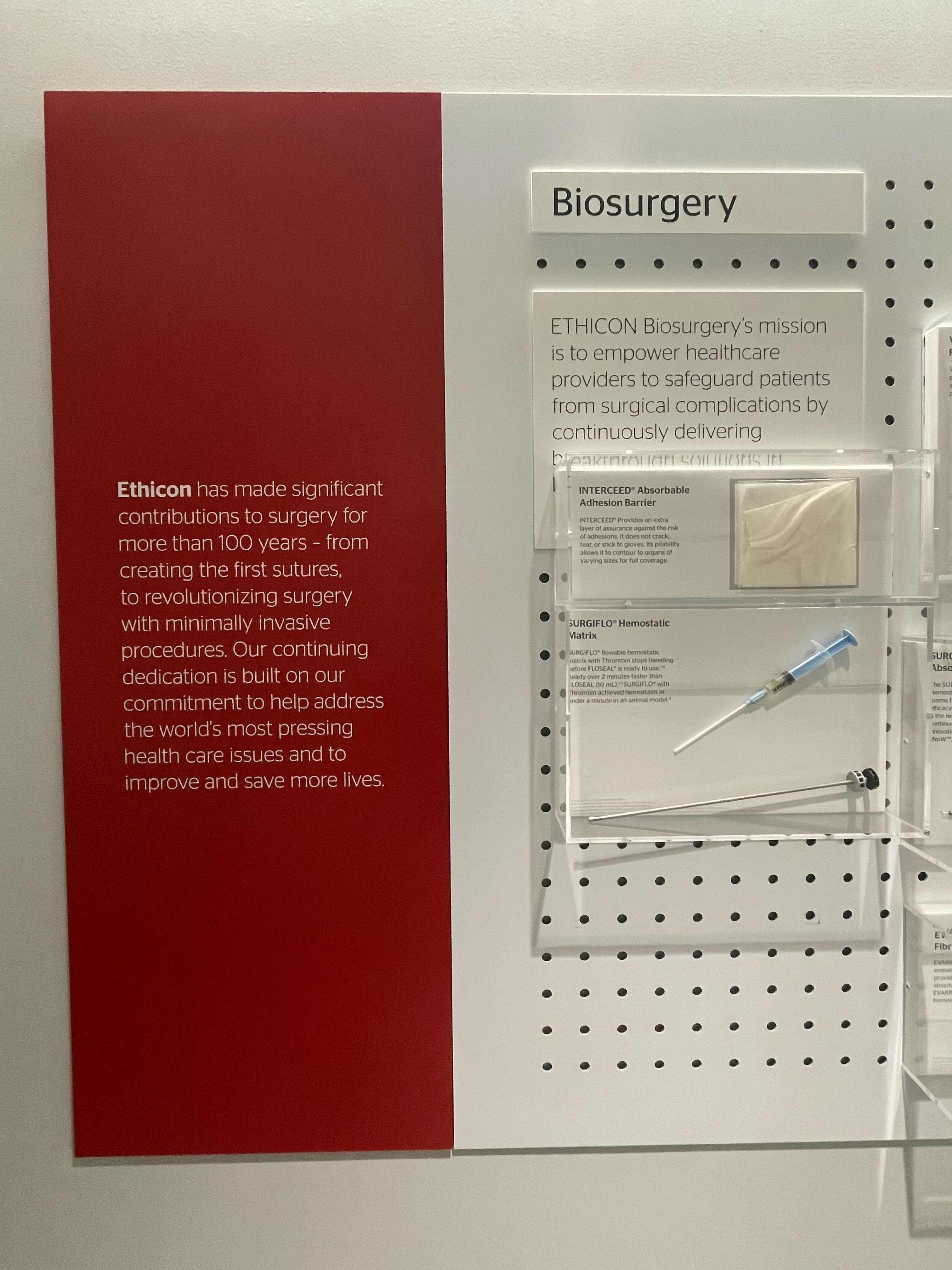 Johnson & Johnson sign